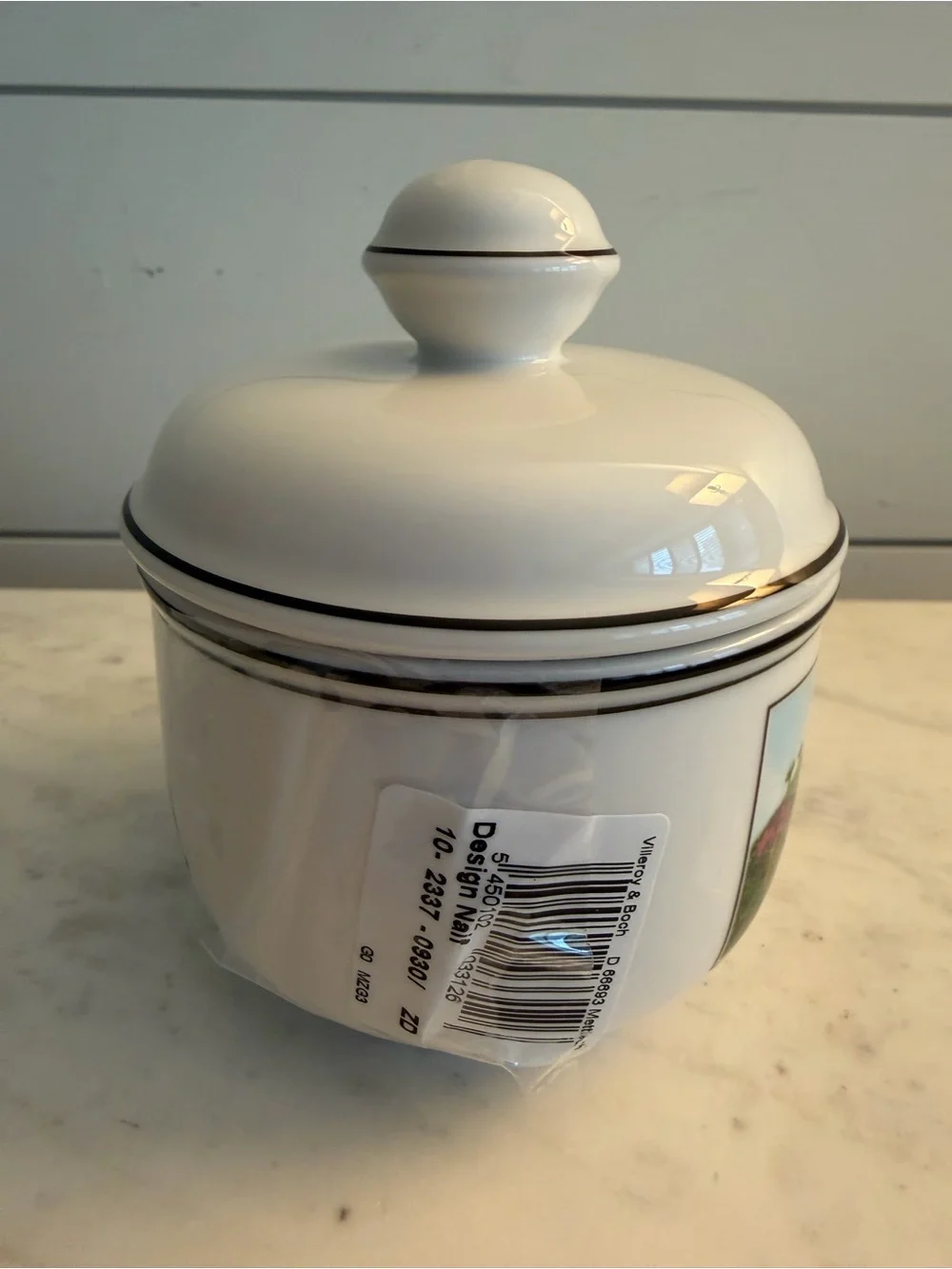 Villeroy & Boch Naïf Covered Sugar Bowl NEW